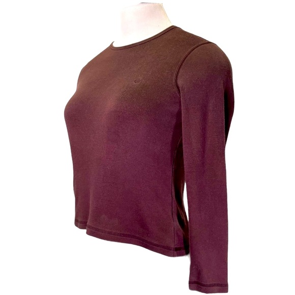 Ralph Lauren Black Label Silk Wool Mocha Jewel Neck Sweater - Picture 4 of 12